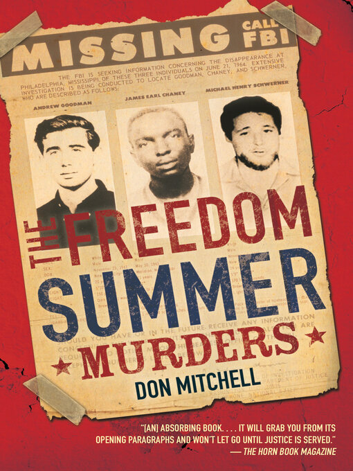 Title details for The Freedom Summer Murders by Don Mitchell - Wait list